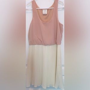Urban Outfitters I Pins and Needles Sleeveless Color Block Chiffon Mini Dress